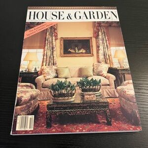 1985 OCTOBER HOUSE & GARDEN MAGAZINE - ROCKEFELLER'S JAPANES HOUSE - H 13874